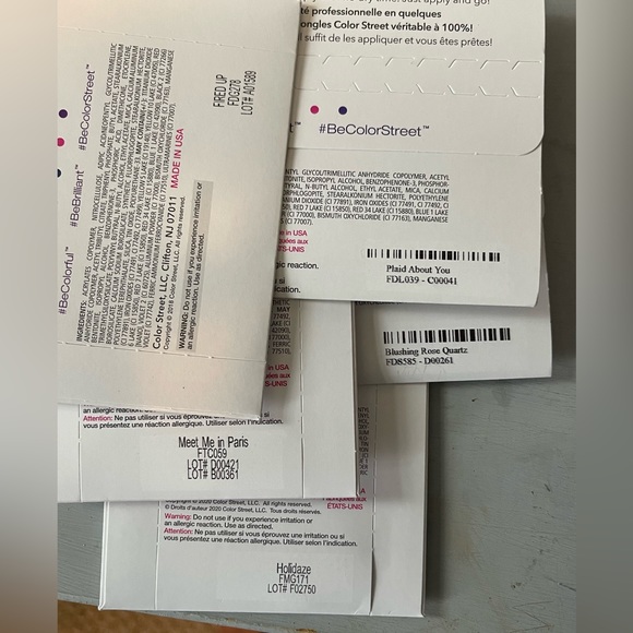 16 sets of colorstreet nail colors - Picture 2 of 6